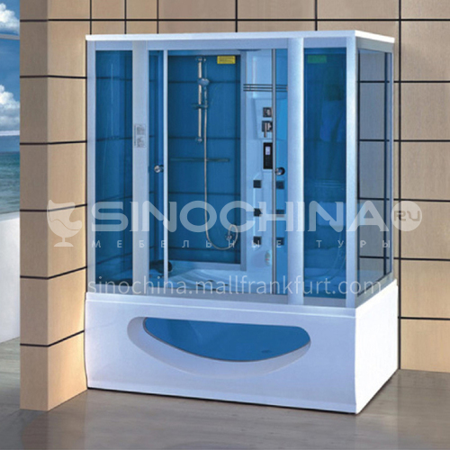Luxury steam room integral shower room toilet bathroom integrated steam room AO-8124